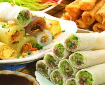 春餅品牌排行榜 滿園春餅色澤黃亮如金箔一般的觸感