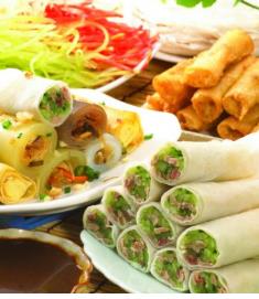 春餅品牌排行榜 滿園春餅色澤黃亮如金箔一般的觸感