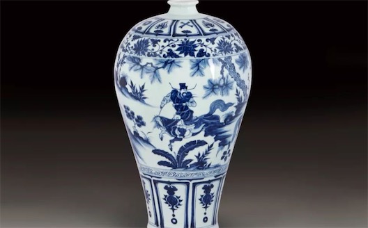 拍賣最貴的十大瓷器排行榜 元青花蕭何月下追韓信圖梅瓶8.4億港幣